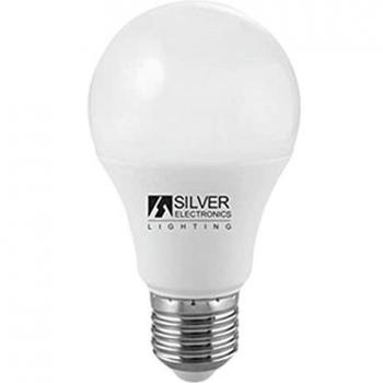Silver Electronics 1980727 Led Eco Estándar E27, 8 W, Blanco