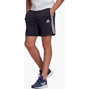 Pantalón Corto Adidas Essentials French Terry 3-Stripes Azul Marino para Hombre - Talla S