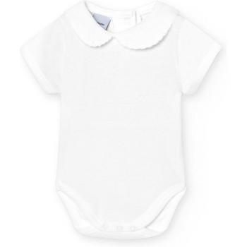 BABIDÚ - Pack de 2 bodys manga corta cuello bebé piqué