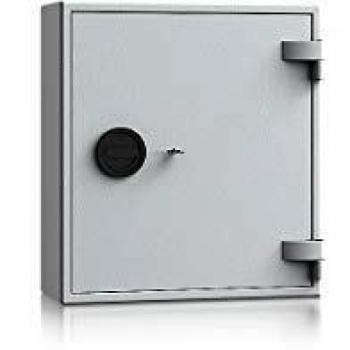 Caja de Caudales para Llaves, Seguridad Nivel A, Euro-Norm S1, Color Gris Claro, Dimensiones 550 x 500 x 200 mm, Capacidad para Máximo 150 Ganchos