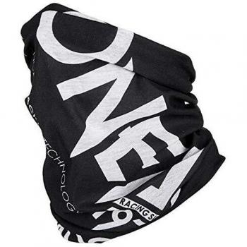 O'Neal | Bufanda Tubo Bufanda | Motocross de montaña Motocross Enduro | sin dobladillo, para un mejor confort de uso, tejido elástico | Calentador de cuello | Adultos | Blanco Negro | Talla Única