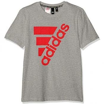 adidas YB MH BOS T2 Camiseta, Niños, Multicolor