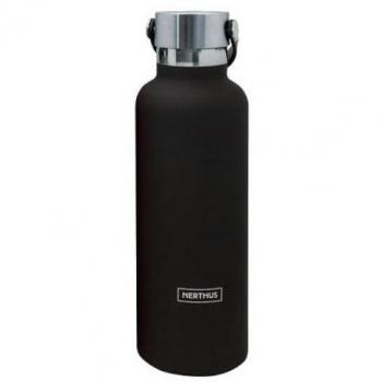 BOTELLA TERMO INOX SPORT 750ML NEGRA