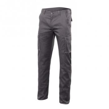 Velilla 103005S; Pantalón Stretch Multibolsillos; Color Gris; Talla 42