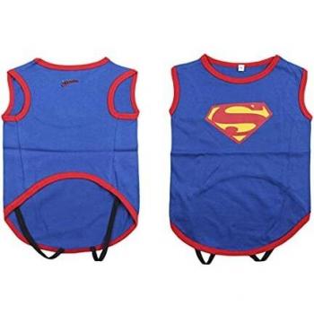 CERDÁ LIFE'S LITTLE MOMENTS Camiseta para Perro de Superman - Licencia Oficial DC Comics