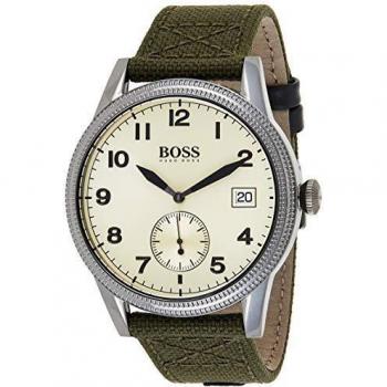 Hugo Boss Mens Analogue Quartz Watch with Textile Strap 1513670