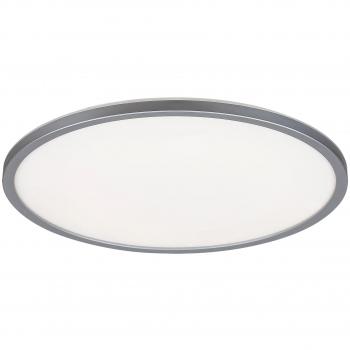 Plafón LED Smart Rabalux Rasmus 22W 2000lm RGB Dimmable Plata y Blanco 4000K