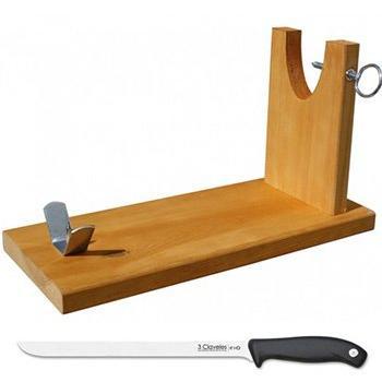 Chiner - Soporte Jamonero Banco y Cuchillo Jamonero Arcos