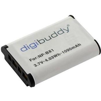 digibuddy 8007491 batería para Sony NP-BX1 Li-Ion Negro