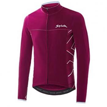 Chaqueta de Ciclismo Spiuk Boreas Roja y Blanca para Hombre, Talla XL
