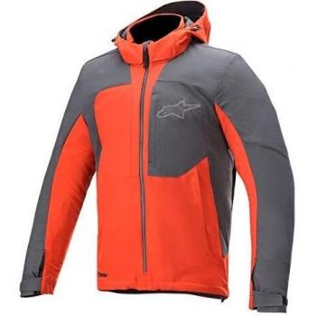 Alpinestars Chaqueta moto Stratos V2 Techshell Drystar Jacket Bright Red Asphalt, BRIGHT/RED/ASPHALT, XL, 32097203018