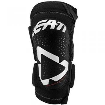 Leatt La 3df 5.0 Zip es una Rodillera Flexible y ventilada con Cremallera. Se Adapta a la práctica de la Bicicleta de montaña. Rodilleras Unisex, Unisex Adulto, Color Blanco/Negro, tamaño XXL