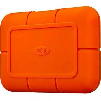 SSD Externo LaCie Rugged de 500GB USB-C - Portátil - Naranja - Thunderbolt 3
