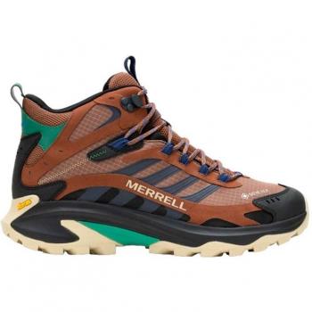 Botas de montaña Merrell Moab Speed 2 Mid GTX para hombre, color marrón, talla 44