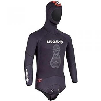 Beuchat Chaqueta de Buceo Espadon 3 Mm, Mono para Hombres, Negro, Talla Large