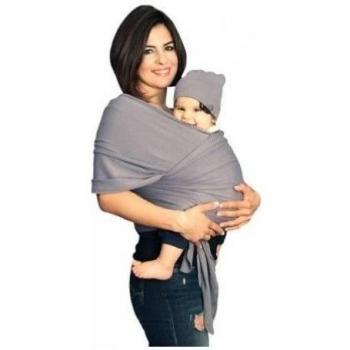 Fular Portabebés YogaBellies® Hecho en el Reino Unido con Seguridad Certificada | Portabebés de Algodón 100% Orgánico Súper Suave | Portador Para Bebés Pequeños y Recién Nacidos | Viene con Sombrero, Bolso y Ebook Gratis | Envoltura con Garantía