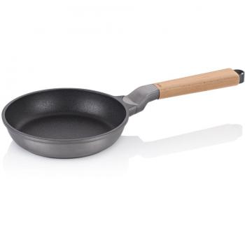 Sartén Vitana 20 cm Antiadherente de Aluminio Reforzado con Mango de Madera