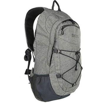 Regatta Atholl II Cushioned Comfort Hardwearing Travel Mochila, Gris Marl/Ébano, 35 Litros para Hombre