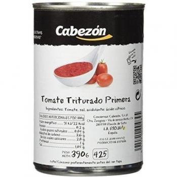 Conservas Cabezón Lata de Tomate Triturado - 390 gr