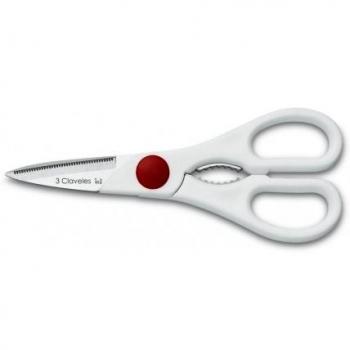 3Claveles 420 - Tijera para cocina de 8 pulgadas, ABS, inox