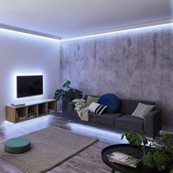 Tira LED MaxLED 250 de 2,5m Luz Diurna IP44 10W 6500K Plata