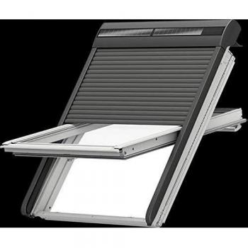 Persiana Solar Enrollable VELUX SSL UK08 134x140 cm Negro