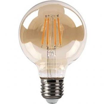 FABRILAMP Bombilla LED decorativa de estilo clásico 8W 750lm 2700K E27 30.000 horas Amabar