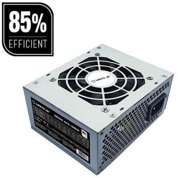 Fuente de Alimentación SFX 300W Formato Micro ATX con Eficiencia Energética del 85%, Filtro Activo Corrector del Factor de Potencia