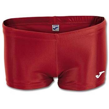 Joma Olimpia Women's Red Shorts with Interior Pocket and Flat Seams