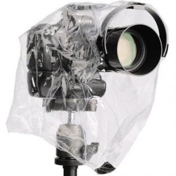 B.I.G. 467320 - Protector antilluvia para equipos fotográficos, transparente