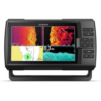 GARMIN 010-02554-00 Striker Vivid 9sv Fishfinder GPS Track Plotter with GT52HW-TM Transducer, 9 Inch, Black