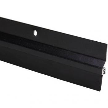 Burlete de Garaje Aluminio Negro 1.5m Ferrestock