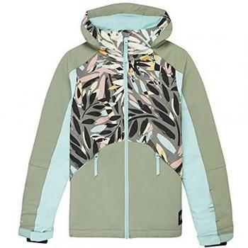 O'Neill Pg Allure - Chaqueta de nieve para niña, Mujer, verde/azul, 164
