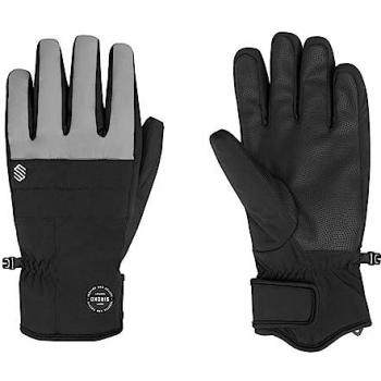 Guantes térmicos para esquí y nieve VOSS en color gris y negro de Siroko