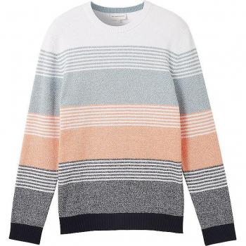 Jersey de hombre multicolor cuello redondo