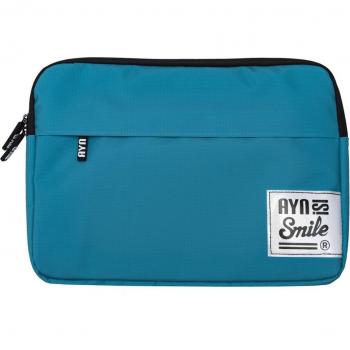 Funda Sleeve Smile Akira para Portátil de 13 y 14 pulgadas, Impermeable, Color Azul Turquesa