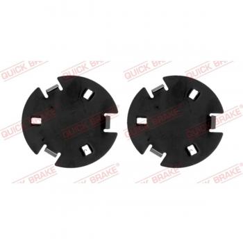 Lámina antichirrido y kit de accesorios para pastillas de freno QUICK BRAKE W1244