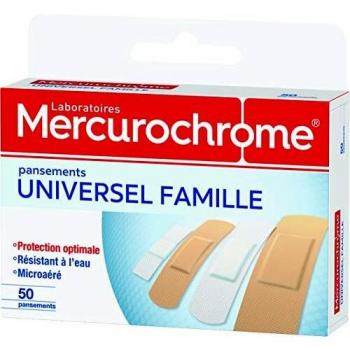 Mercurochrome universal familia 50 apósitos