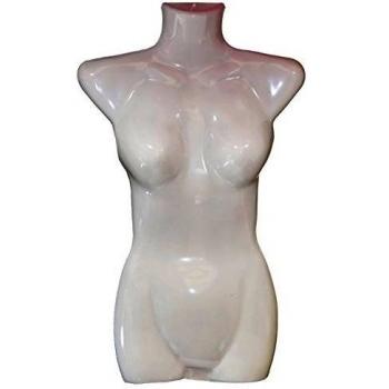 Nuevo Blanco Mujer Colgante Cuerpo Completo Sujetador Maniquí Display