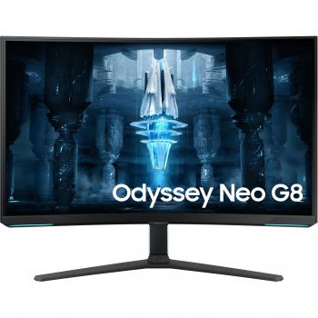 Samsung Odyssey Neo G8 S32BG850NP 32 Curved Gaming Monitor UHD 4K 3840 x 2160, 240Hz, Quantum HDR2000, FreeSync Premium Pro LS32BG850NPXEN