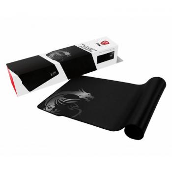 MSI AGILITY GD70 Pro Gaming Mousepad 900mm x 400mm Pro Gamer Silk Surface Iconic Dragon Design Anti-slip and shock-absorbing rubber base Reinforced stitched edges