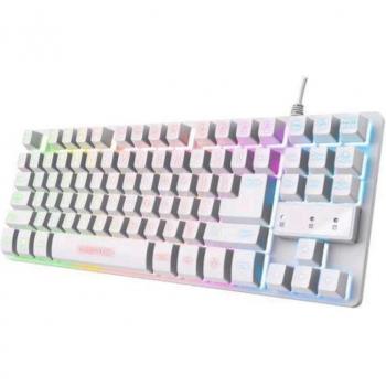 Teclado Gaming Trust GXT 833W Thado TKL Blanco USB QWERTY Italiano