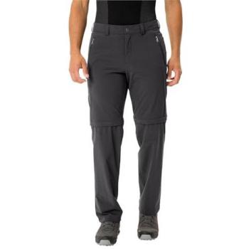 Vaude Farley Stretch Zip-Off Pants II for Men - Size 60, Black