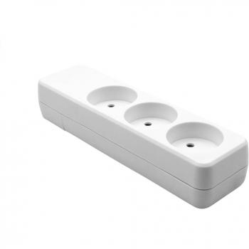 Regleta de Enchufes Proxtend 3 Vías Compacta Blanca