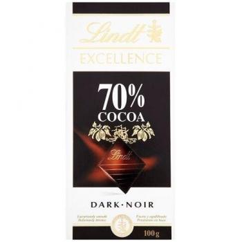 Lindt Excelencia Dark Noir 70% 100g x 10
