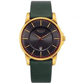 GANT Men's Watch with Genuine Leather Bracelet Rose Gold
