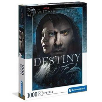 Puzzle The Witcher Destiny 1000 piezas Clementoni.