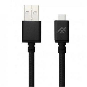 iFrogz Uniquesync Premium Cable USB 3 m USB A Micro-USB B Negro - Cable USB