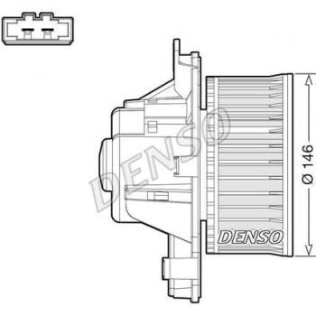Ventilador habitáculo DENSO DEA21014 - Ventilador interior de alta calidad, diseñado para un rendimiento óptimo en sistemas de climatización de vehículos, compatible con diversas marcas y modelos, fácil instalación, eficiente en el consumo energét