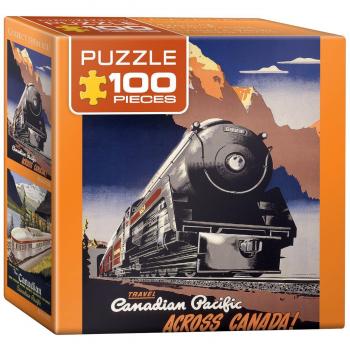 Rompecabezas Eurographics Viaje CP por Canadá - 100 piezas